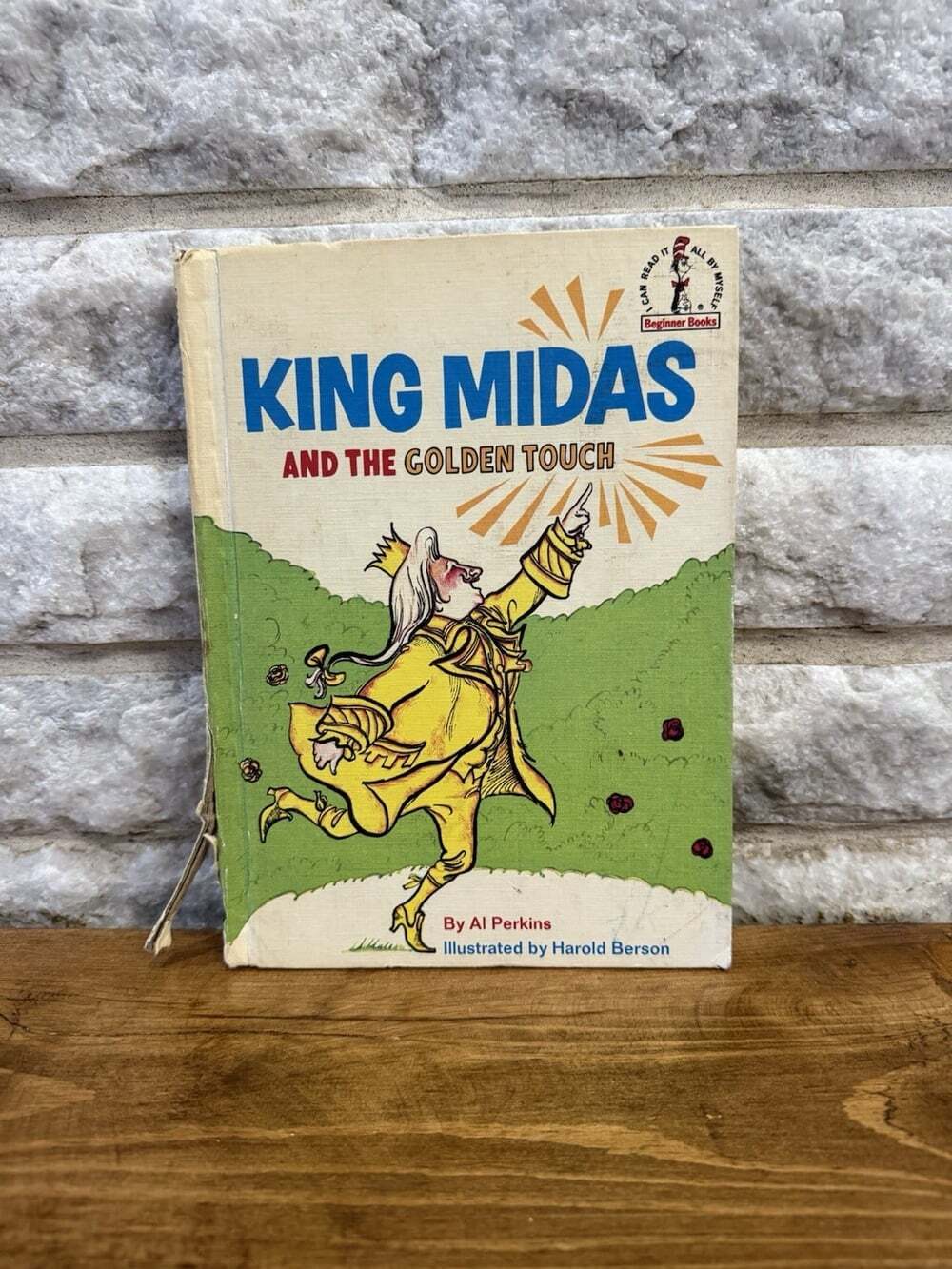King Midas and the Golden Touch Dr. Seuss Book Club Edition Al Perkins Vintage